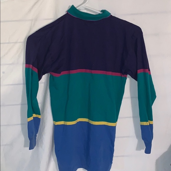 Vintage Boys Boston Traders Long Sleeve Shirt! K6 - Picture 2 of 2